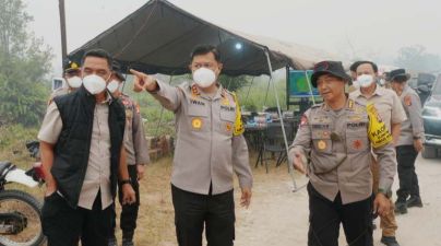 Hilang kendali Diduga Mengantuk, Pengendara Aerox Tabrak Truk Tangki di Palangka Raya