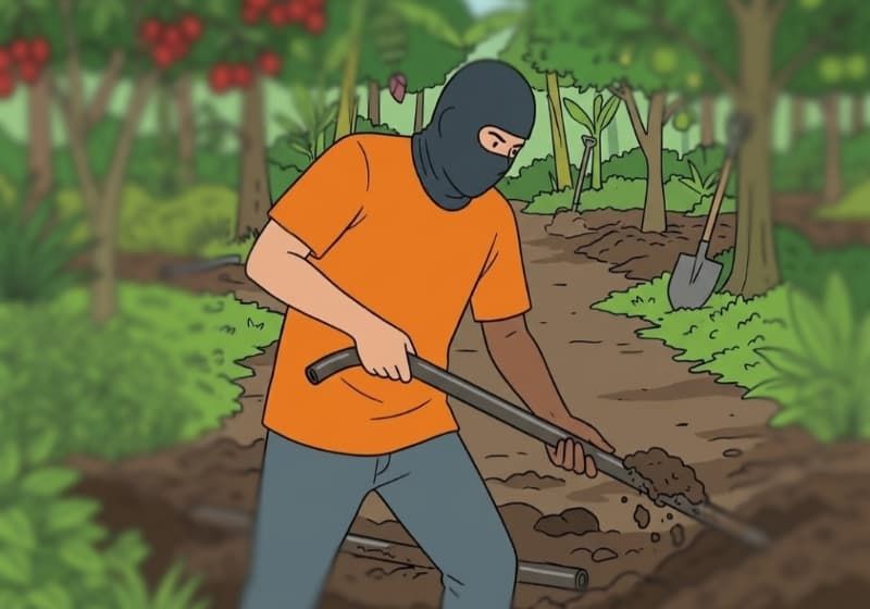 Header Empat Pipa Sumur Bor Banturung Diduga Digasak Maling, Pemadaman Karhutla Terhambat