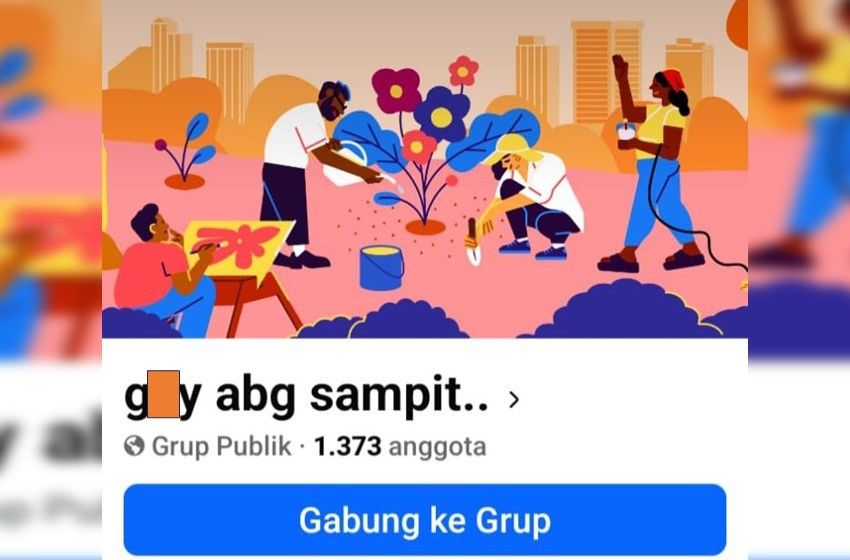Header Grup Facebook Diduga Sebarkan Konten Tidak Pantas, Membuat Resah Warga Kotim