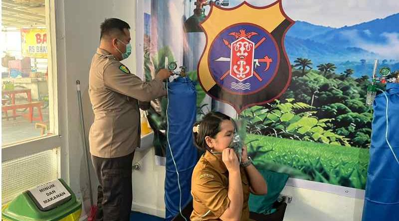 Jangan Tunggu Sesak Makin Berat, Polda Kalteng Buka Layanan Rumah Oksigen Gratis