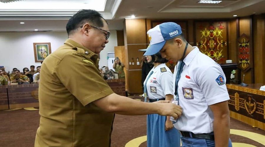 Header Sahli Gubernur Darliansjah Buka Seleksi Paskibraka Kalteng 2026, Tekankan Pembentukan Karakter