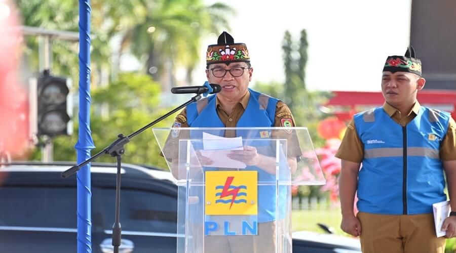Header Plt Sekda Kalteng Buka Bakti PDKB PLN Unit Induk Distribusi Kalselteng 2026
