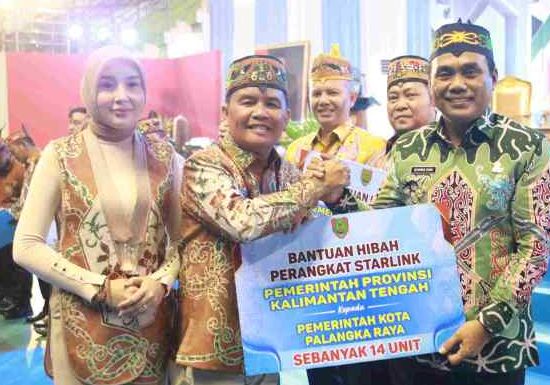 Pemprov Kalteng Salurkan Hibah Starlink, Percepat Akses Internet hingga Desa Terpencil