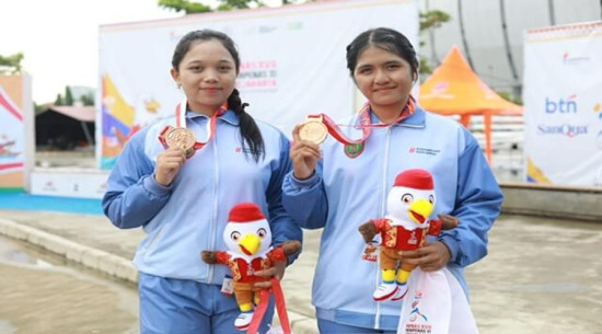 Kontingen Kalteng Raih Medali Perunggu di Cabang Dayung POPNAS XVII 2025
