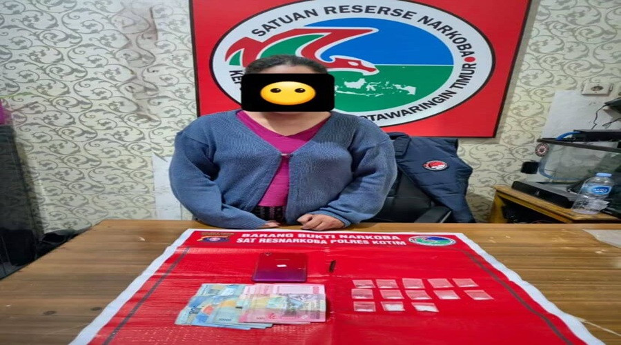 Header Simpan 13 Paket Sabu, IRT di Baamang Hilir Kotim Diciduk Polisi
