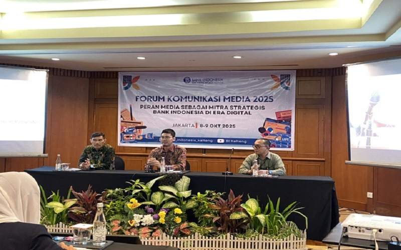 Header Forum Komunikasi Media KPwBI Provinsi Kalimantan Tengah Tahun 2025