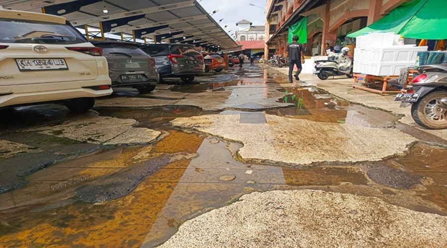 Header Atasi Genangan dan Bau Tak Sedap, Pasar Ikan PPM Sampit Bakal Direnovasi
